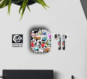 Dán skin airpods họa tiết u56