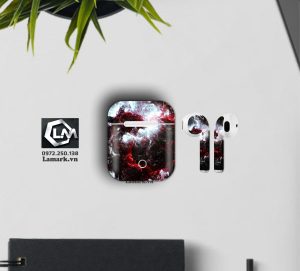 Dán skin airpods họa tiết x21