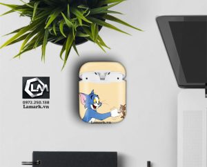 Dán skin airpods Tom & Jerry i02