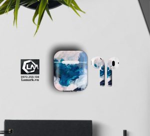 Dán skin airpods họa tiết 3D i36