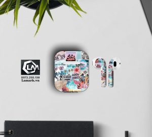 Dán skin airpods họa tiết i76