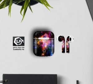 Dán skin airpods họa tiết Galaxy i93