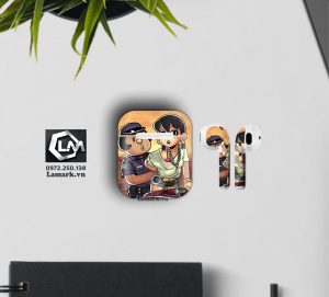 Dán skin airpods họa tiết x53
