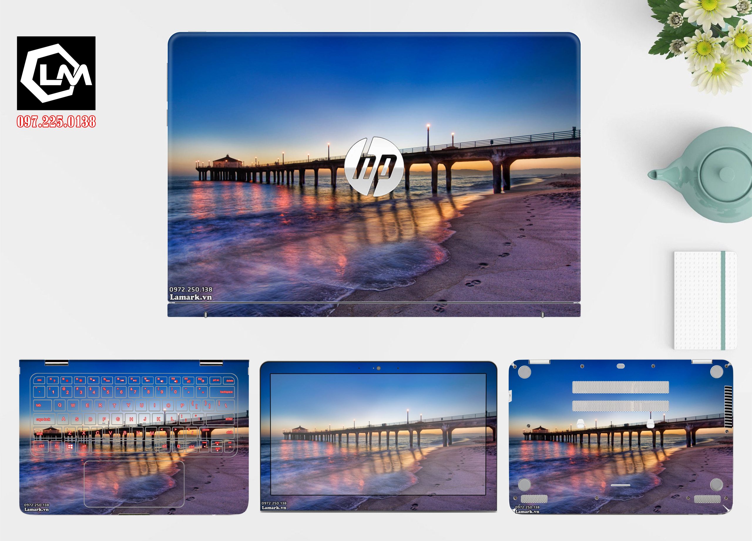 Dán skin laptop HP (A 501) 1 SKIN HP A501