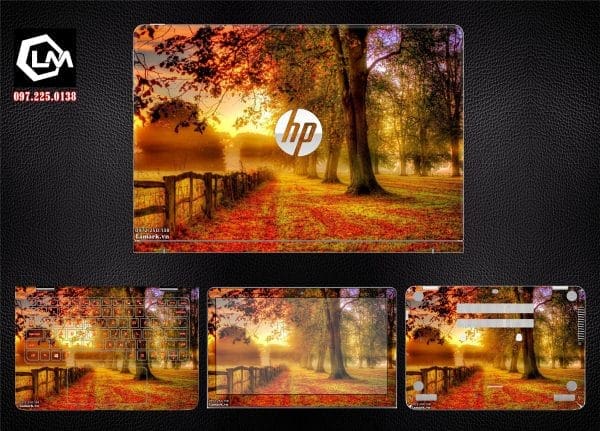 Dán skin laptop HP (A 842)