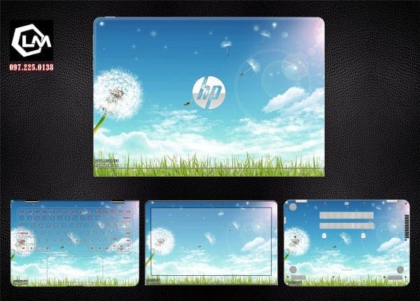 Dán skin laptop HP (A 852)