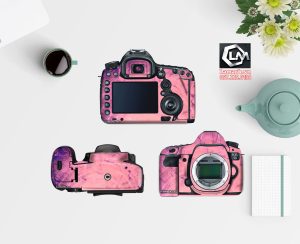 Skin máy ảnh vân đá A754J