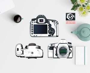 Skin máy ảnh vân đá A758J