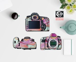 Skin máy ảnh vân đá A770J