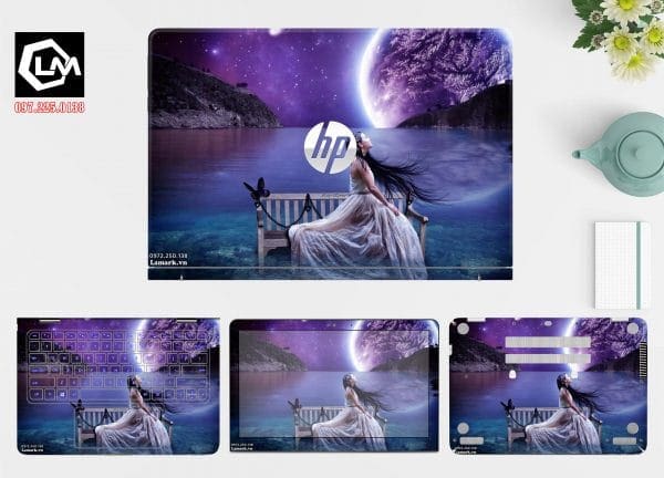 Dán skin laptop HP (A 875)