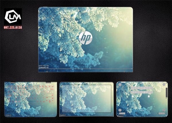 Dán skin laptop HP (A 881)