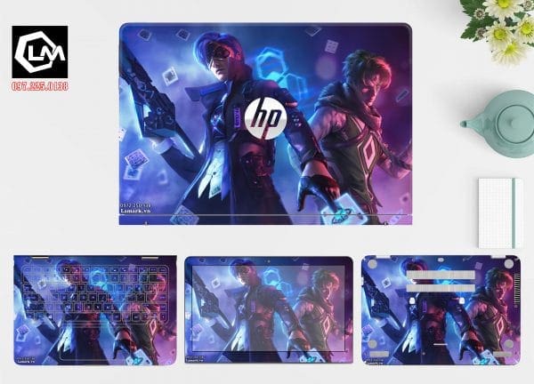 Dán skin laptop HP (A 895)