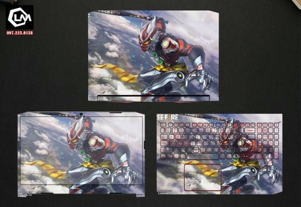 Dán skin laptop Acer (A1 21)
