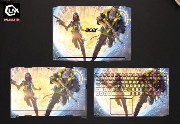 Dán skin laptop Acer (A1 38)