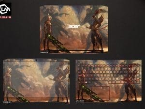 Dán skin laptop Acer (R4 100)