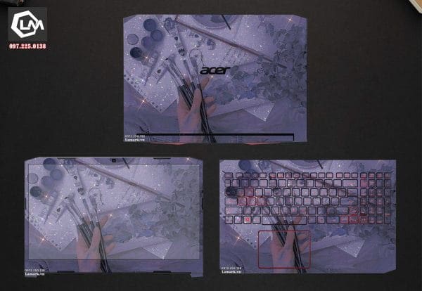 Dán skin laptop Acer (i08)