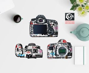 Skin máy ảnh hình nhiều chi tiết 01