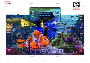 Skin DJ RX2, hình ảnh có thể dán cho dòng Dj khác (RX2 03)