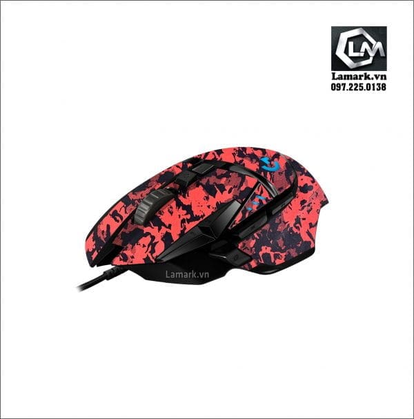 Dán skin chuột 3M vân nổi red camo