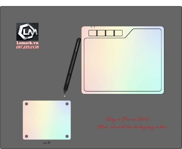 Dán Skin Cho bảng vẽ điện tử Gaomon s620 M17 - Ảnh 3