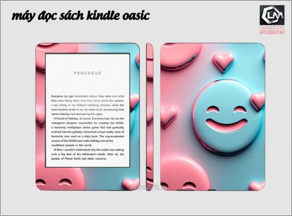 Dán Skin Cho Máy đọc sách kindle oasic (G21-G25) - Ảnh 4