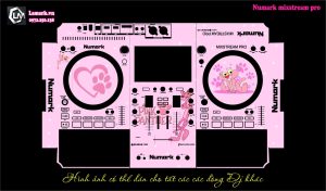 Skin cho Bàn DJ Numark Pro (pro 02)