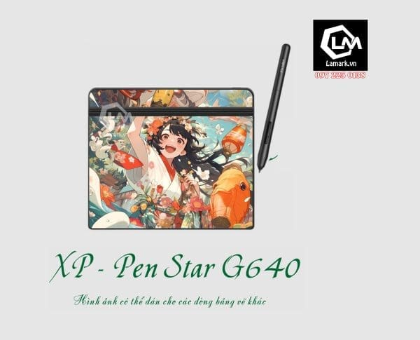 Dán Skin Bảng Vẽ Điện Tử XP - Pen Star G640 G03