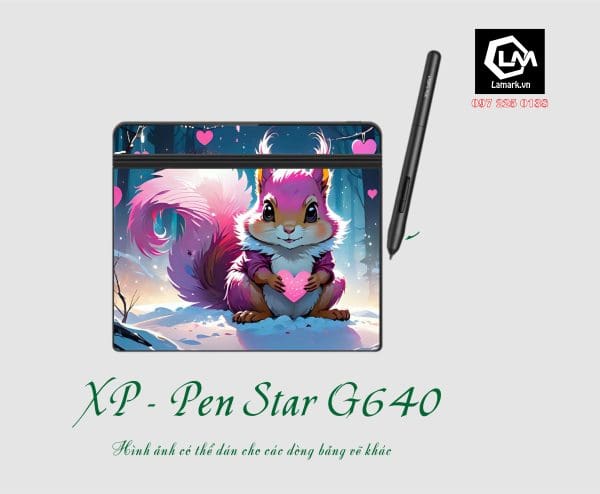 Dán Skin Bảng Vẽ Điện Tử XP - Pen Star G640 G07