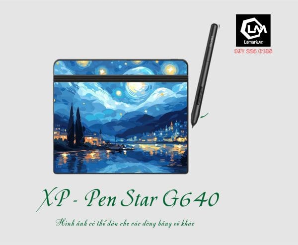 Dán Skin Bảng Vẽ Điện Tử XP - Pen Star G640 G09