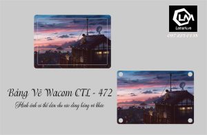 Dán Skin Cho bảng vẽ điện tử Wacom CLT - 472 L02