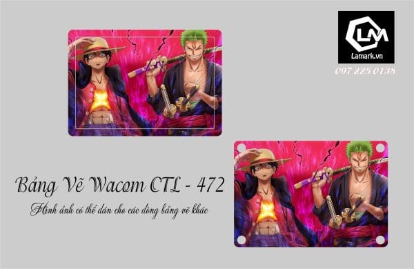 Dán Skin Cho bảng vẽ điện tử Wacom CLT - 472 L07