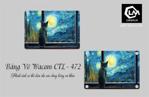 Dán Skin Cho bảng vẽ điện tử Wacom CLT - 472 L03
