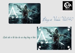 Dán Skin Cho bảng vẽ điện tử Veikk - Vk640 U06