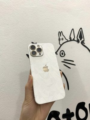 Dán Skin Điện Thoại Iphone Vân Nổi 3M Nordic White (3D Trắng)