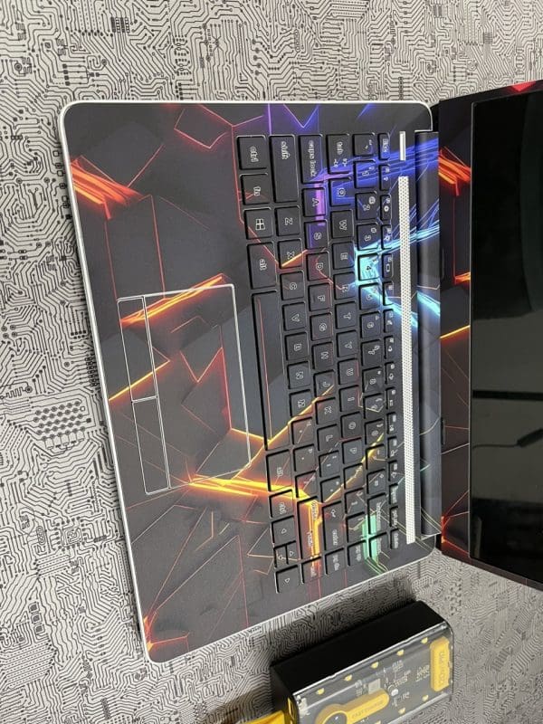 Dán skin Laptop Hp vân 3D