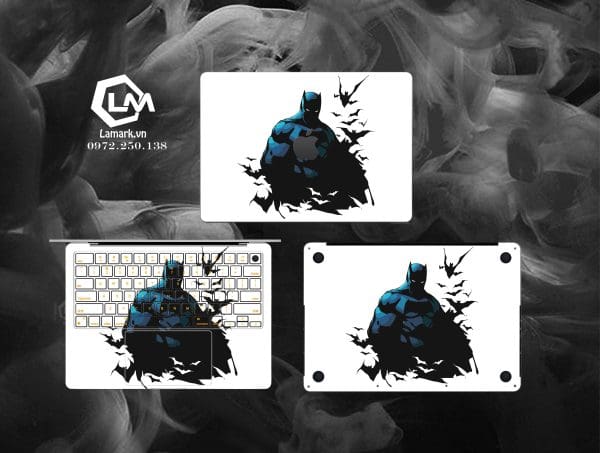 Dán skin macbook mẫu The Batman mã 01