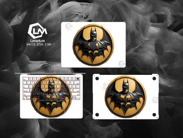 Dán skin macbook mẫu The Batman mã 08