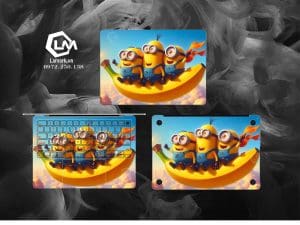 Dán skin macbook mẫu Minions mã 01