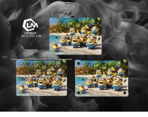 Dán skin macbook mẫu Minions mã 02