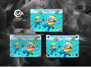 Dán skin macbook mẫu Minions mã 04