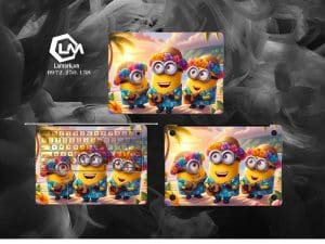 Dán skin macbook mẫu Minions mã 08