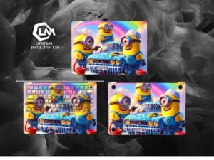 Dán skin macbook mẫu Minions mã 09