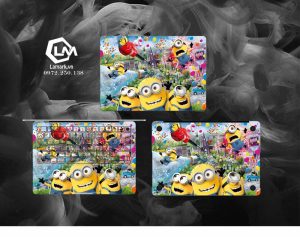 Dán skin macbook mẫu Minions mã 11