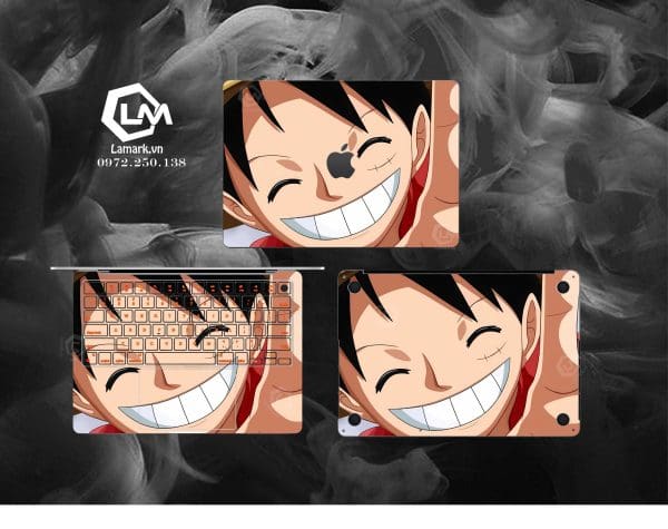 Dán skin macbook mẫu one piece mã 02