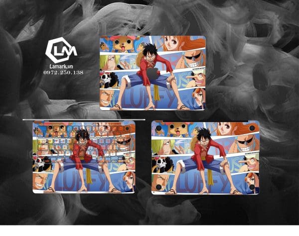 Dán skin macbook mẫu one piece mã 10