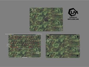 Dán Skin Macbook hình Camo mã 01