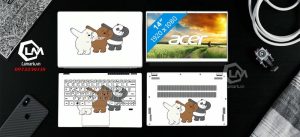 Dán Skin Laptop Acer hình chú Gấu mã ac06