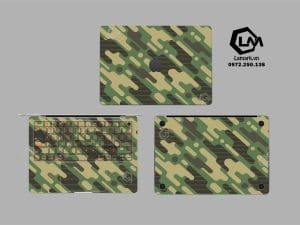 Dán Skin Macbook hình Camo mã 12