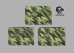 Dán Skin Macbook hình Camo mã 12