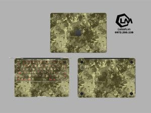 Dán Skin Macbook hình Camo mã 13